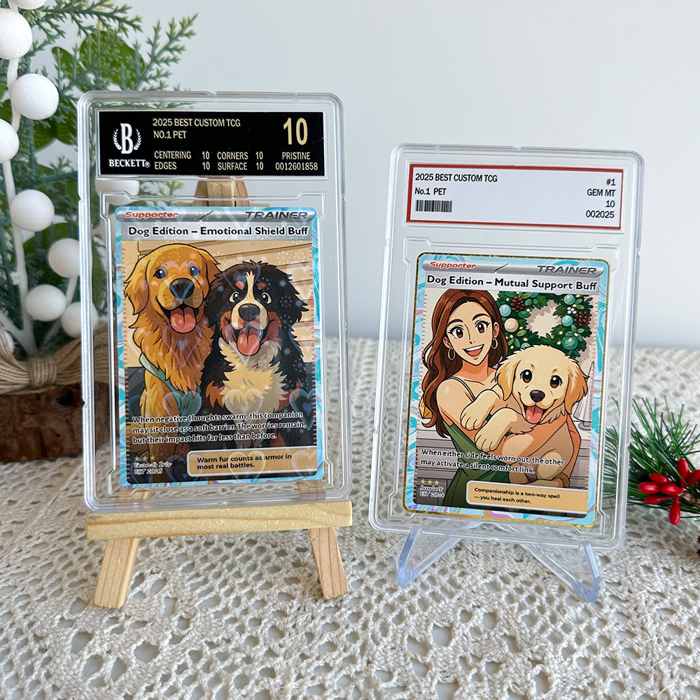 50% OFF🤩Personalized Pet Anime Supporter Trainer Card