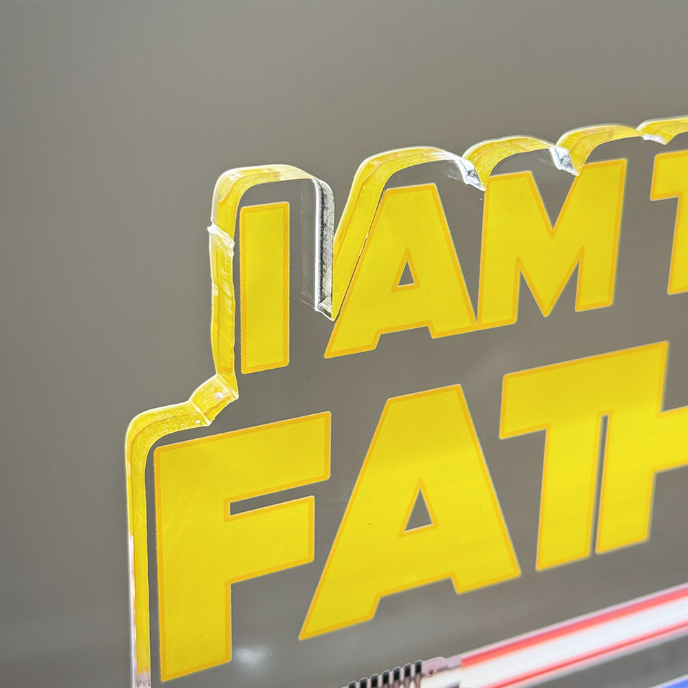 50%OFF ⭐️ Custom I Am Their Father LED Night Light, Personalized Gift for Dad