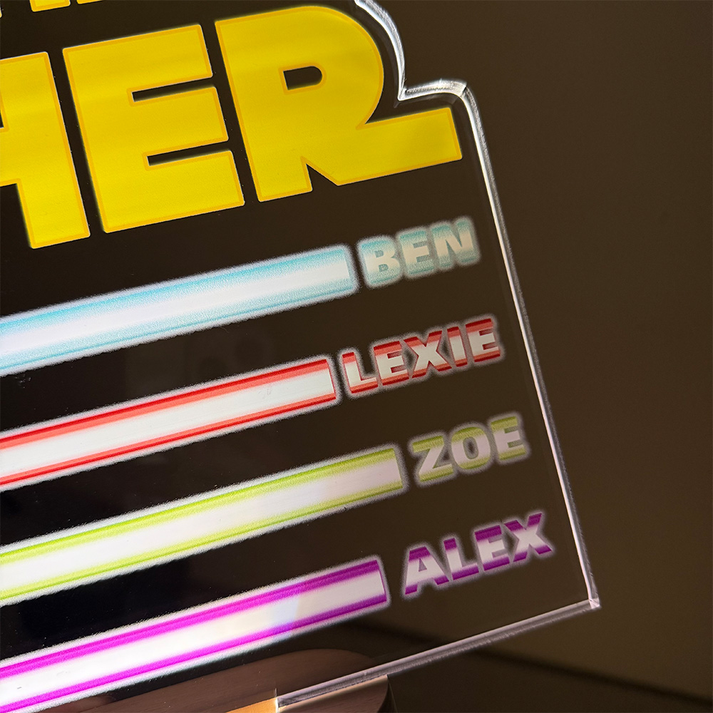 50%OFF ⭐️ Custom I Am Their Father LED Night Light, Personalized Gift for Dad