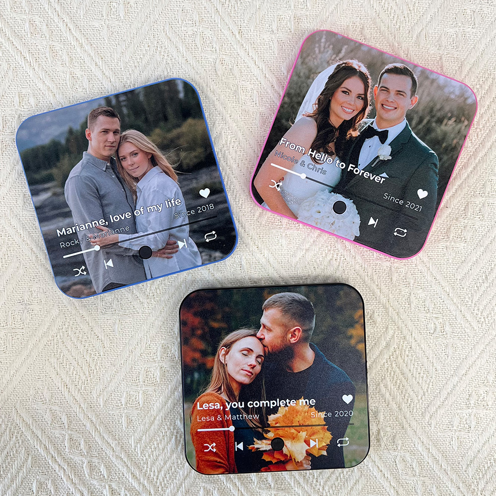 Custom Photo Song Fridge Magnet🎵