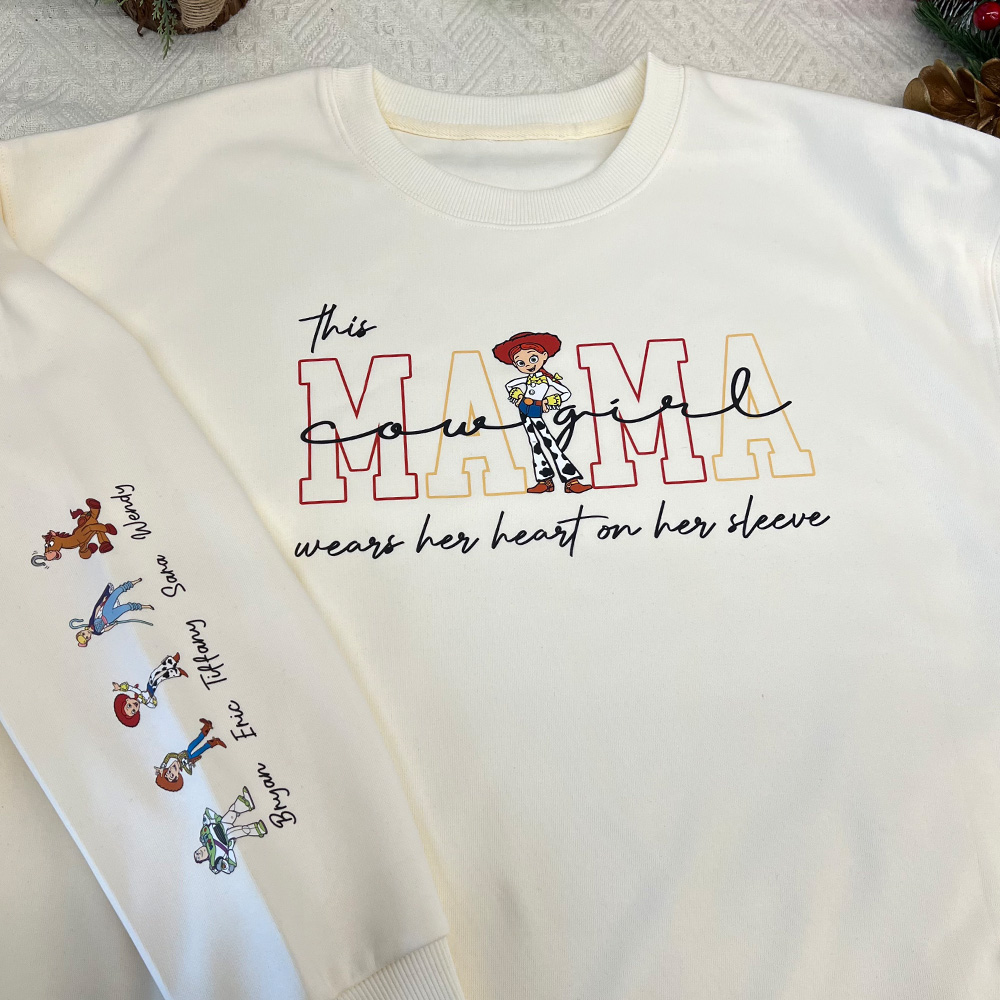 Custom MAMA Toy Story Crewneck/Hoodie, With Kids Names