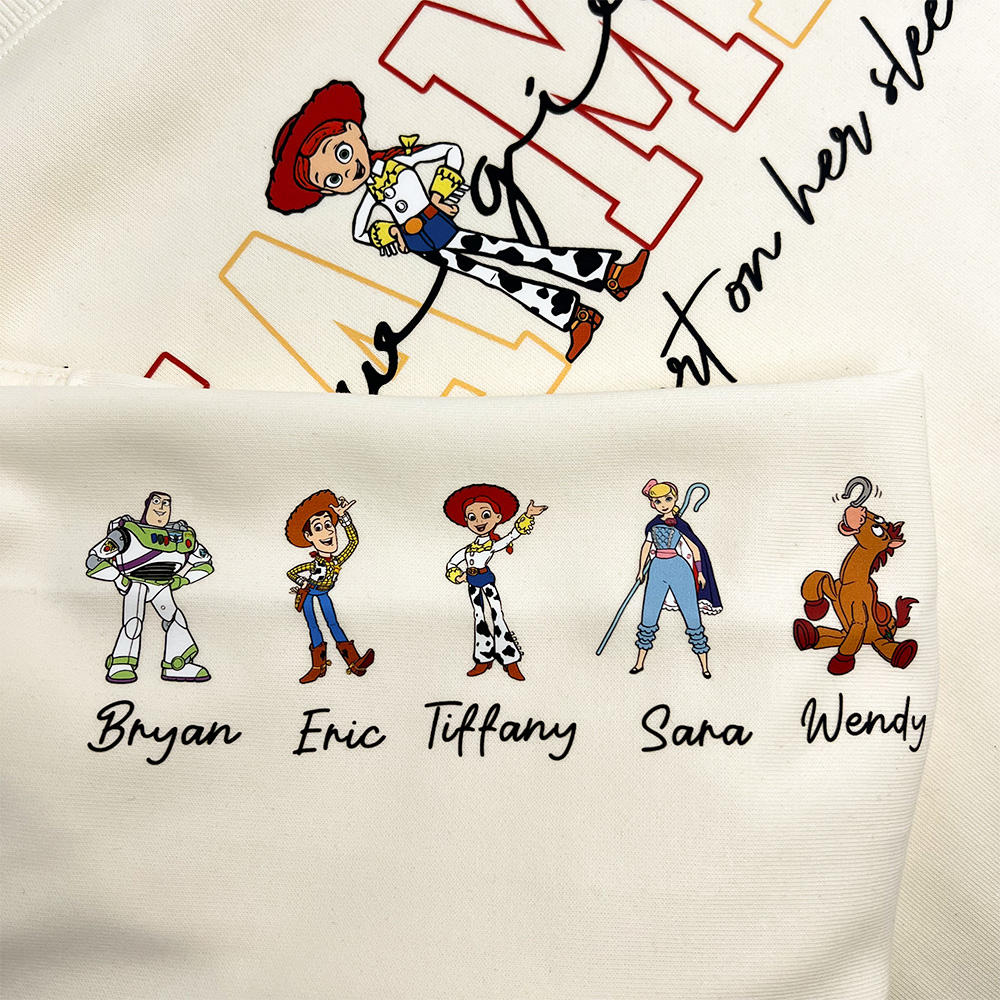 Custom MAMA Toy Story Crewneck/Hoodie, With Kids Names