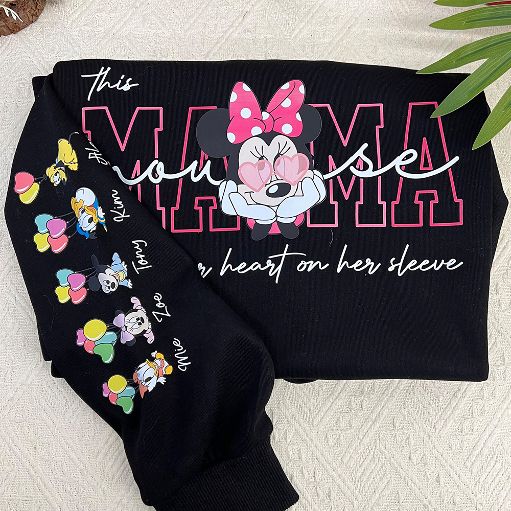 Custom MAMA Mouse Shirt/Crewneck/Hoodie, With Kids Names