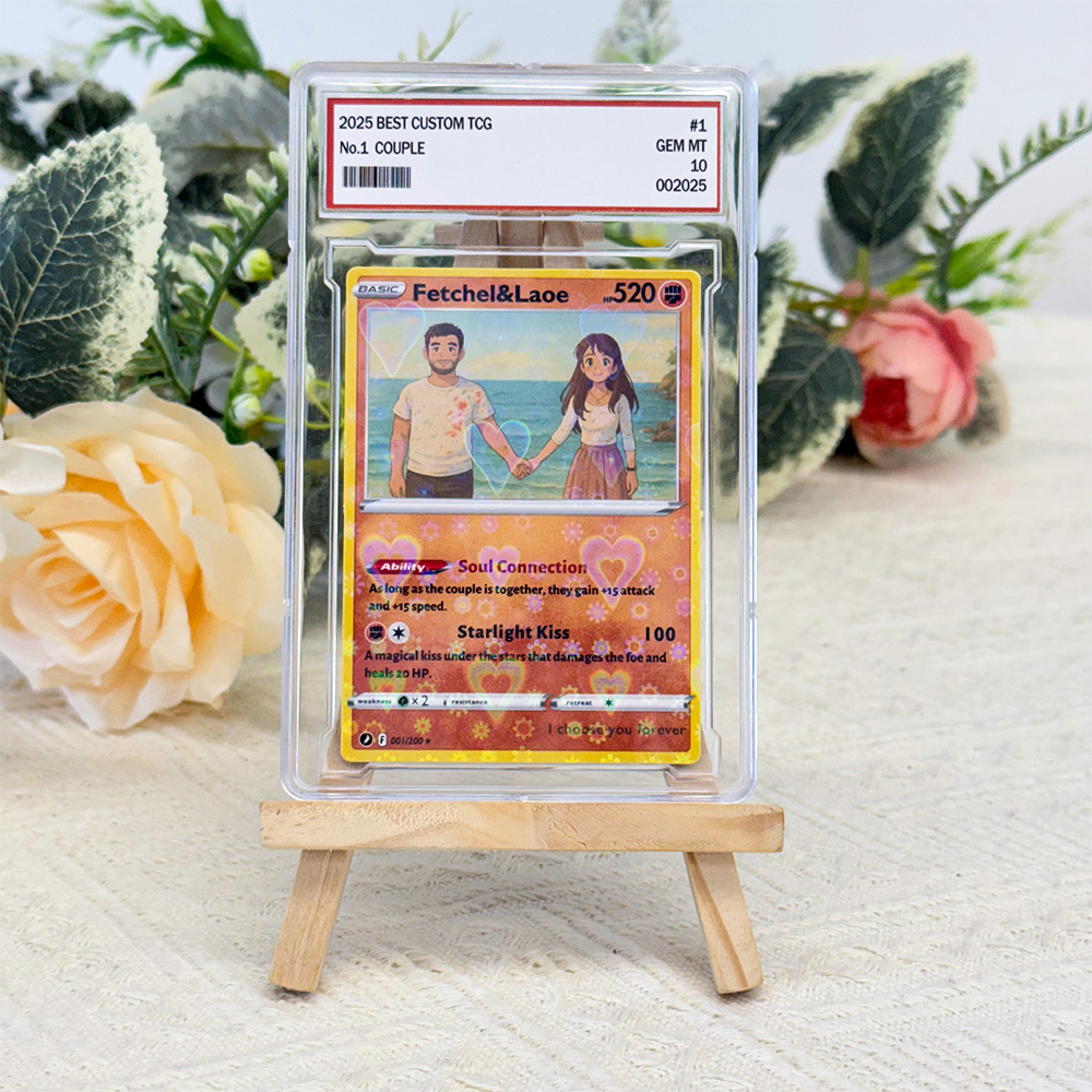 Custom Anime Classic Card For Couples