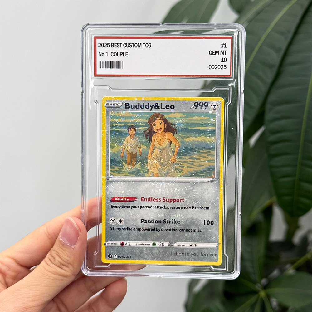 Custom Anime Classic Card For Couples