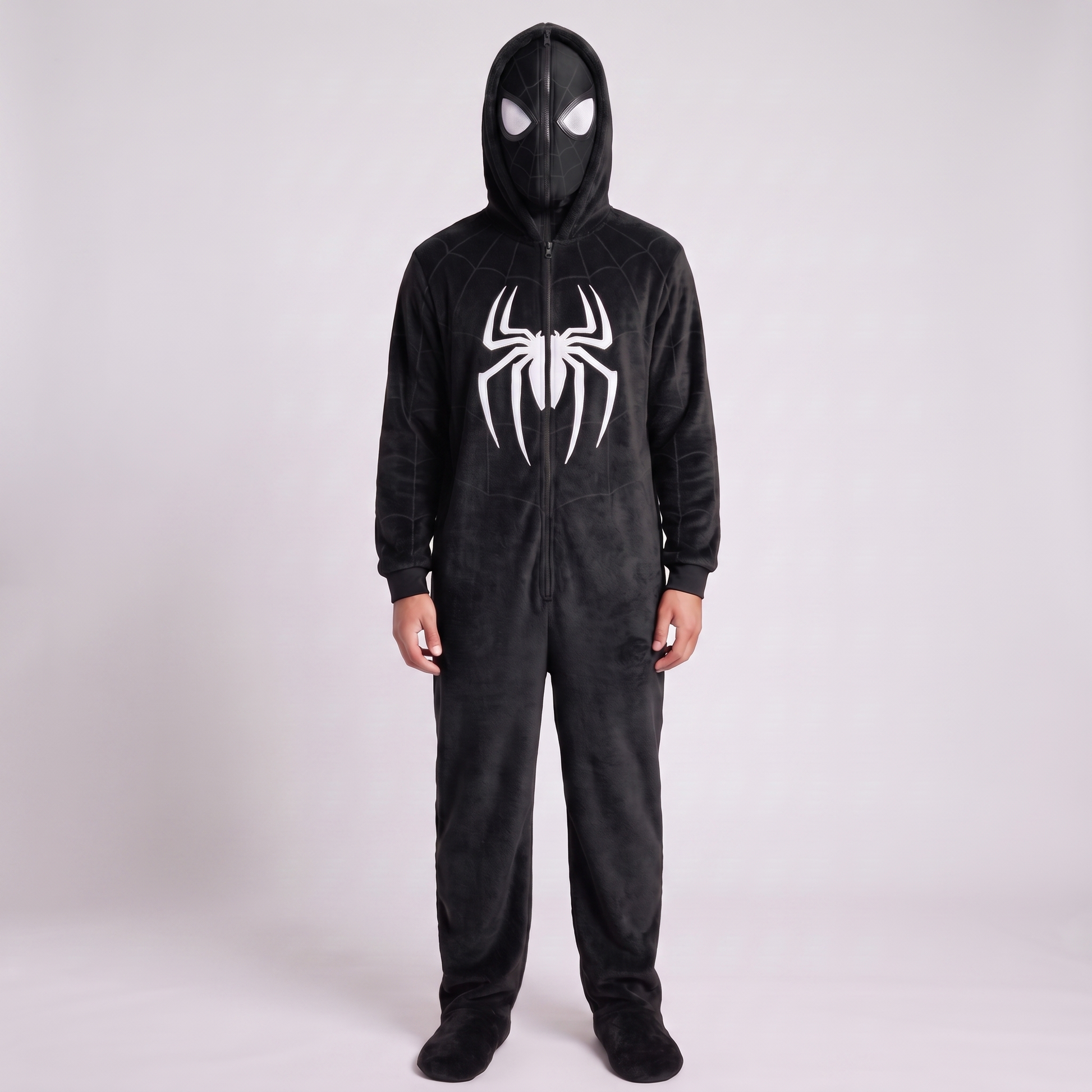 Spidey Onesie, Spiderman Spin Ghost Spidey Superhero Cosplay Hoodie Matching