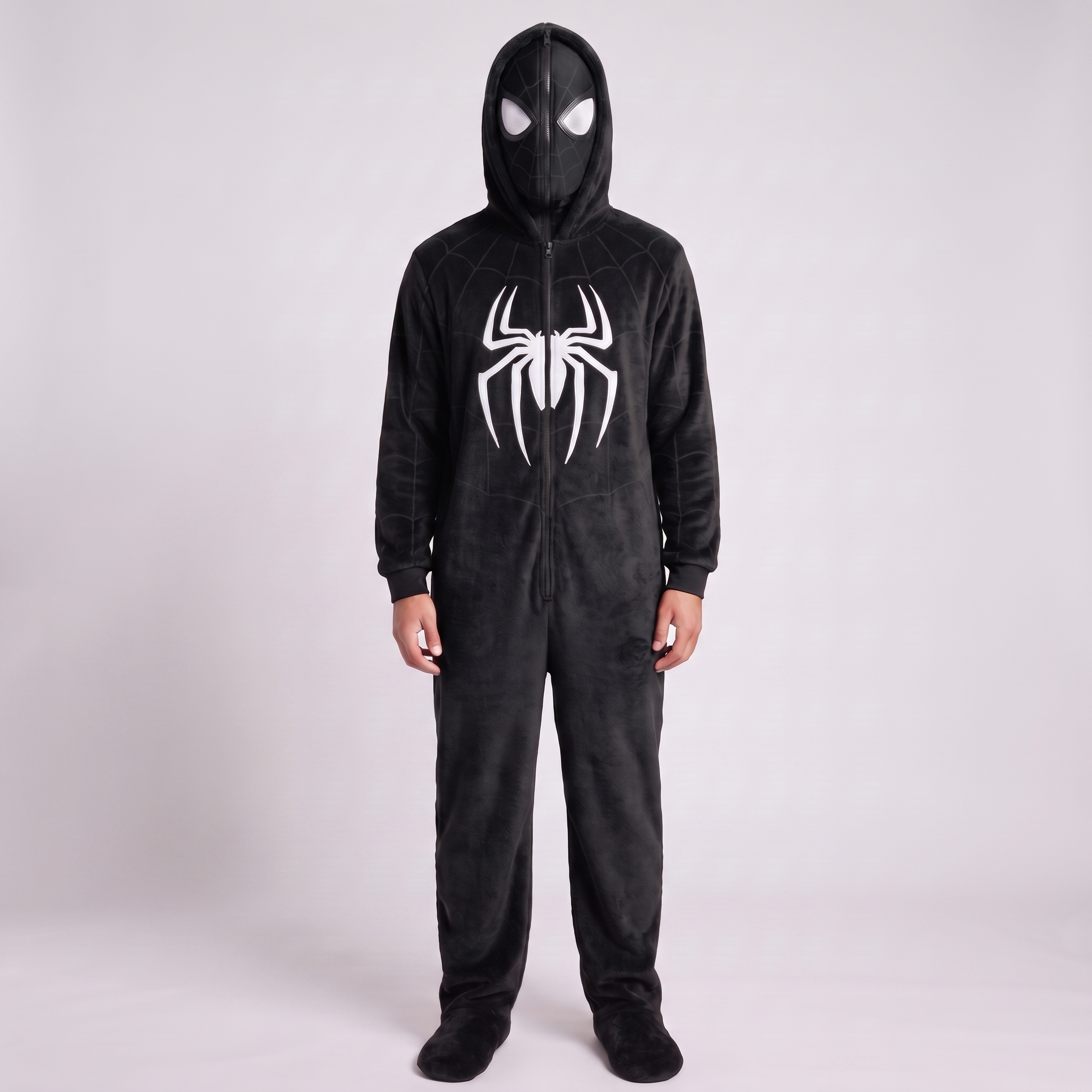 Spidey Onesie, Spiderman Spin Ghost Spidey Superhero Cosplay Hoodie Matching