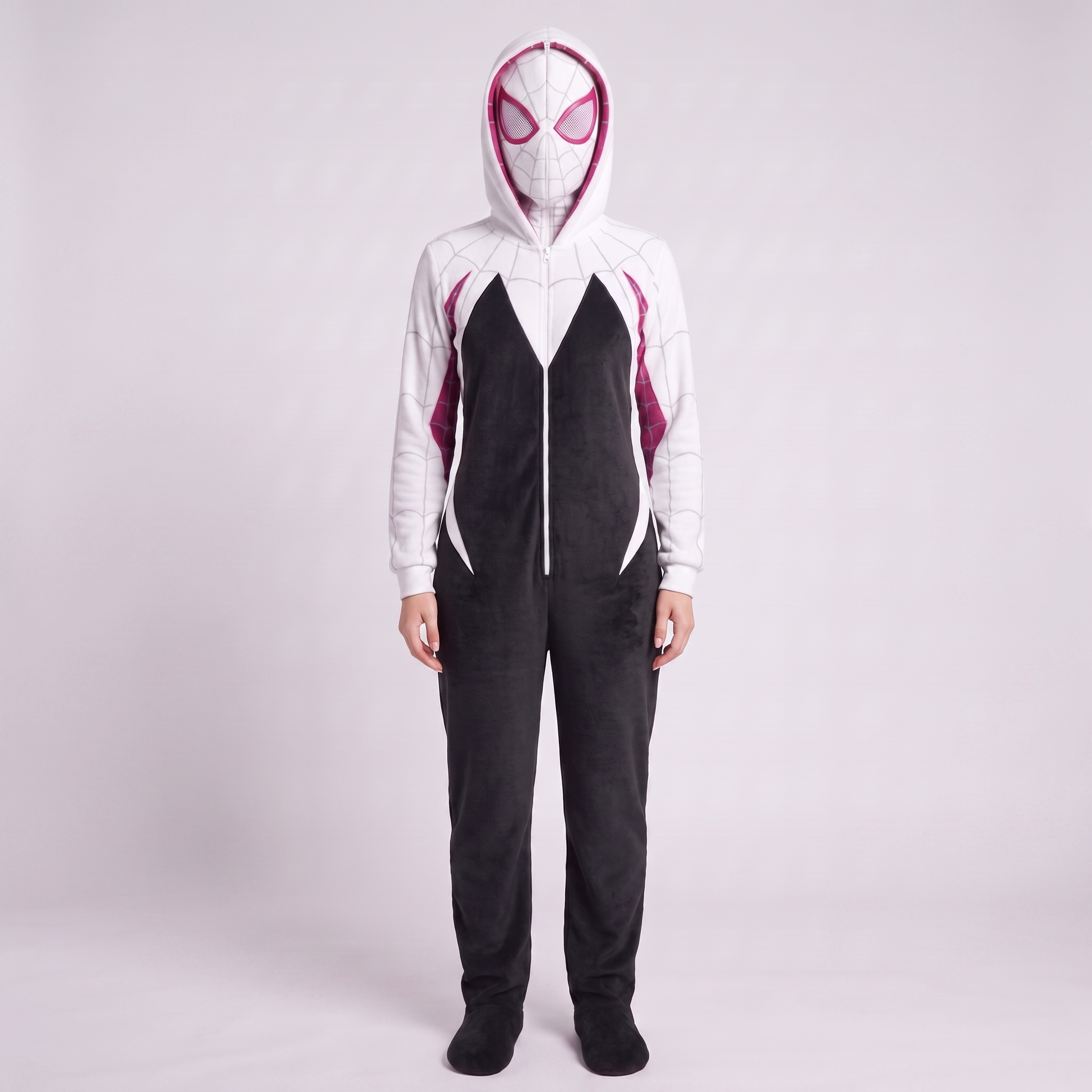 Spidey Onesie, Spiderman Spin Ghost Spidey Superhero Cosplay Hoodie Matching