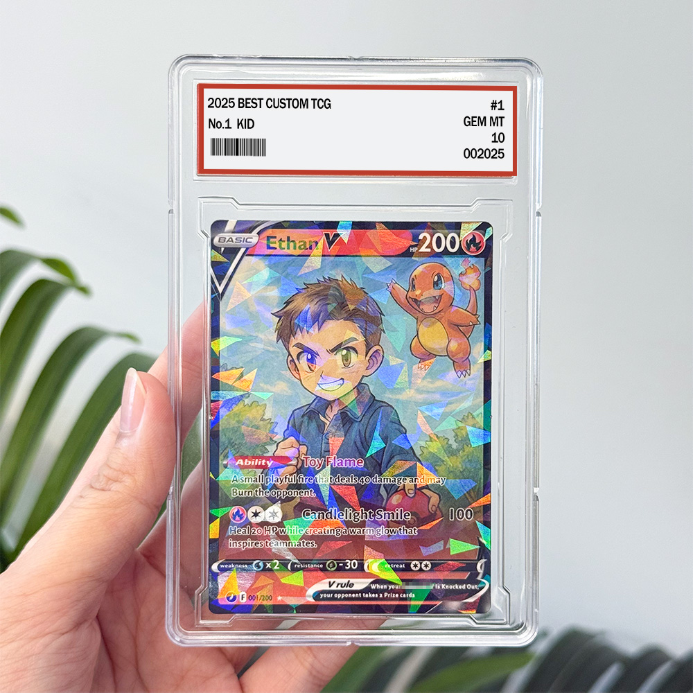 50% OFF🤩Personalized Kid Anime Art Trading Card