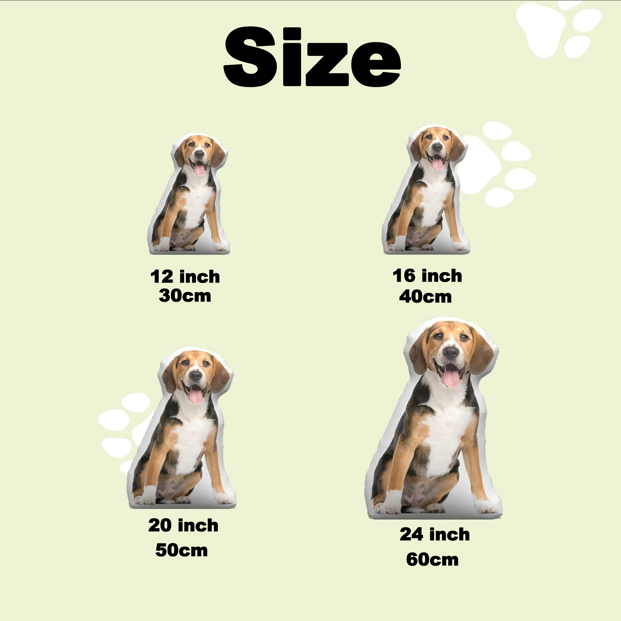 50% OFF ⭐️  Custom 3D Photo Pet Shaped Pillow Gift