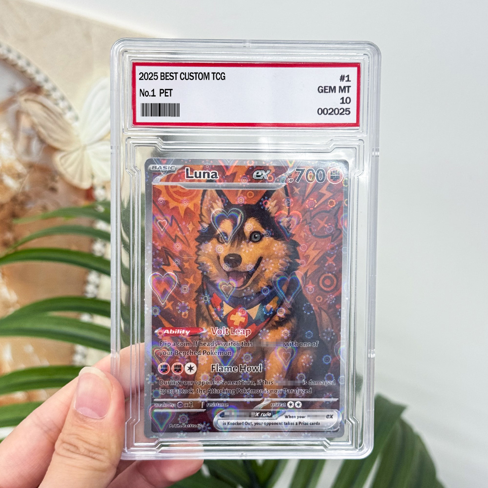 50% OFF🤩Personalized Pet Anime Art Trading Card