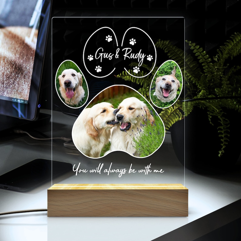 Custom Acrylic Pet Plaque is The Best Gift Choice to Commemorate Pets