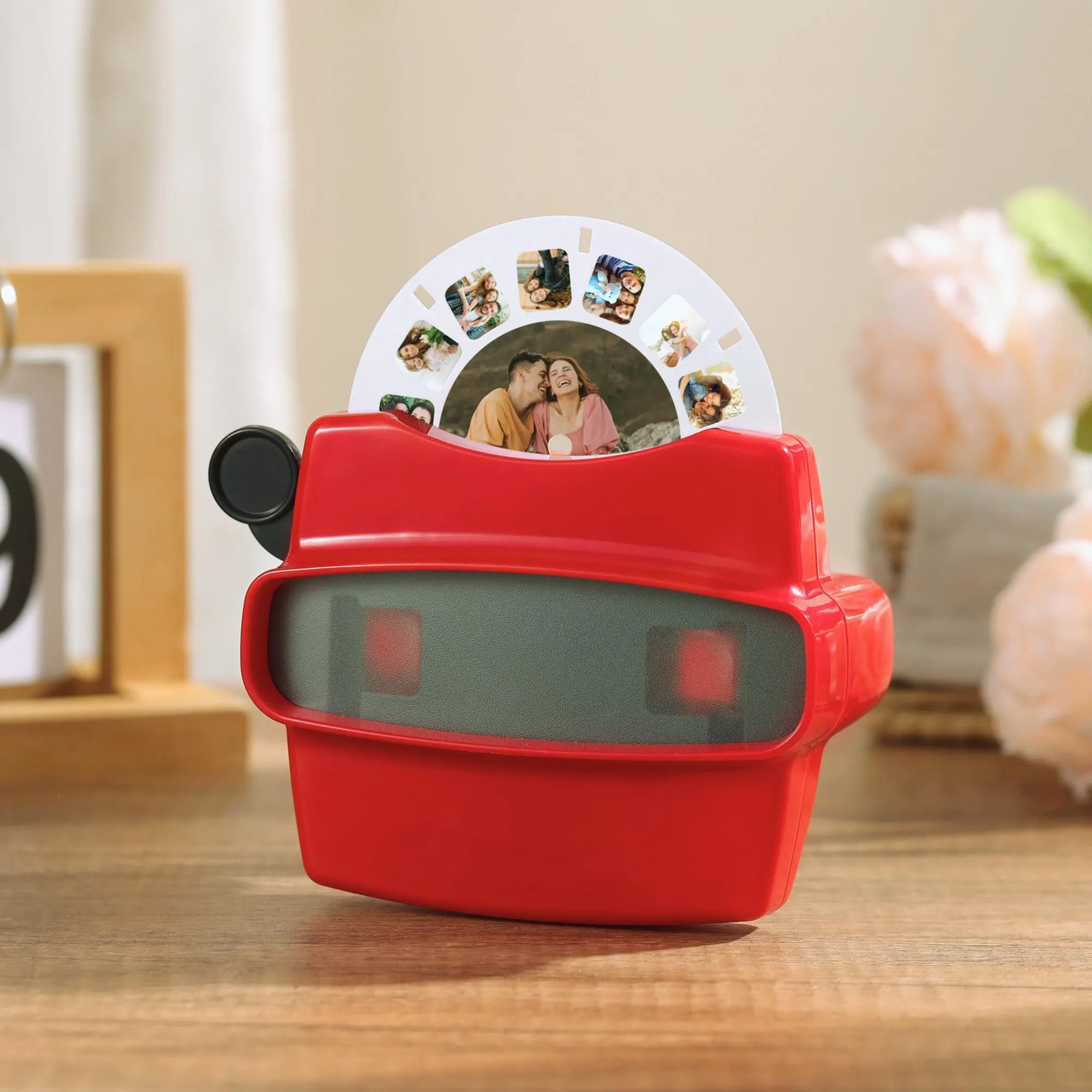 Custom Photo Viewfinder Retro Fathers Day Gift for Husband