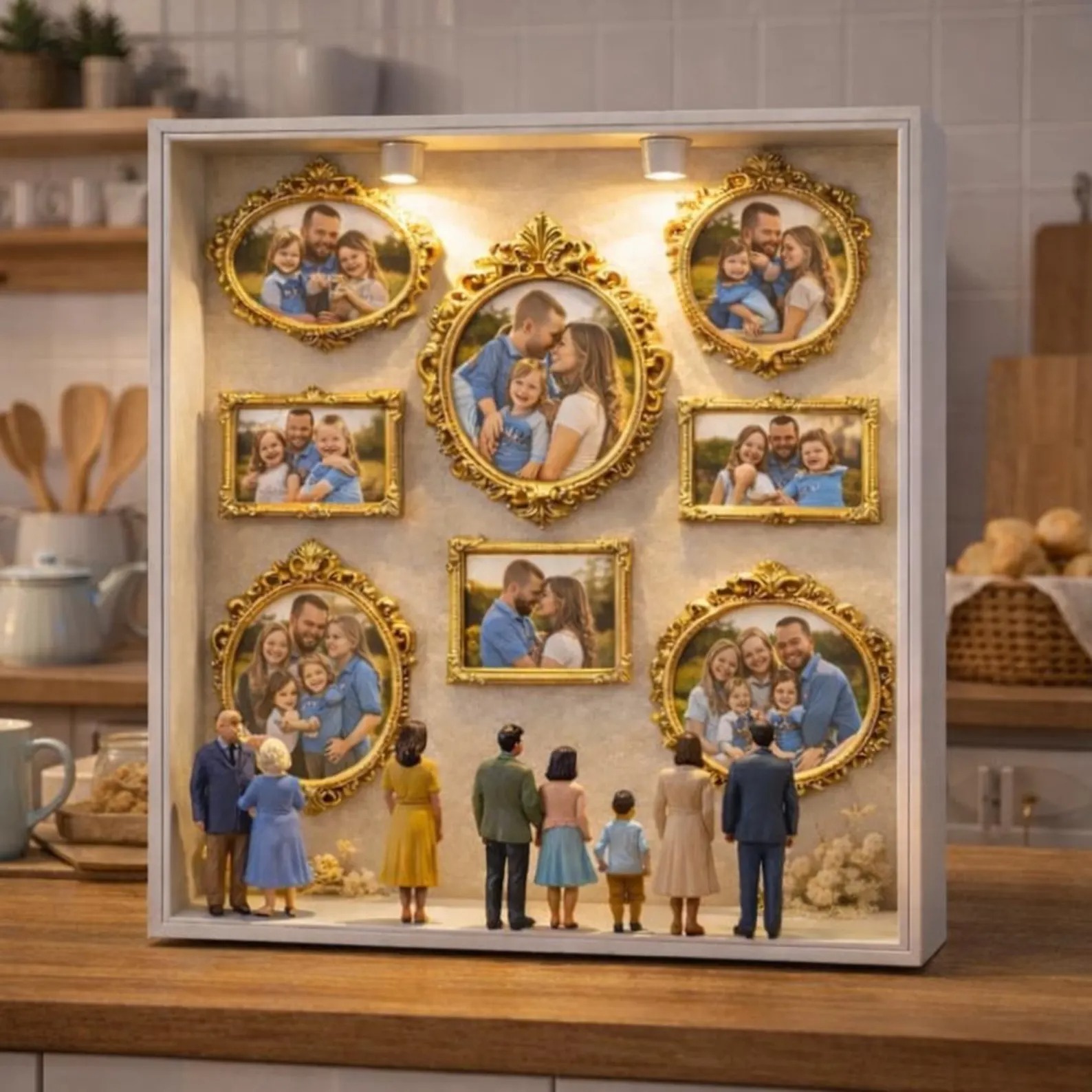 Custom Mini Museum of Us Shadow Box Meaningful Gift For Couples