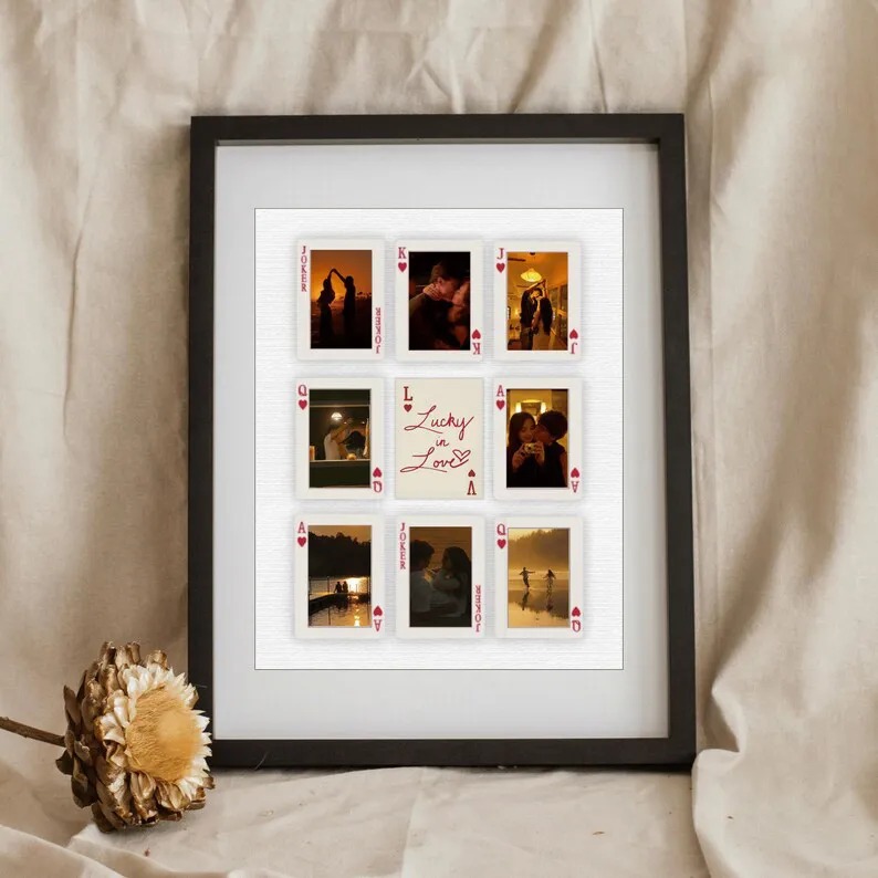 Custom Photo Playing Cards Frame
