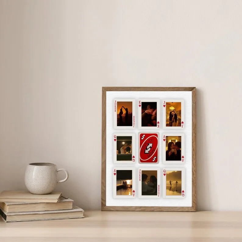 Custom Photo Playing Cards Frame