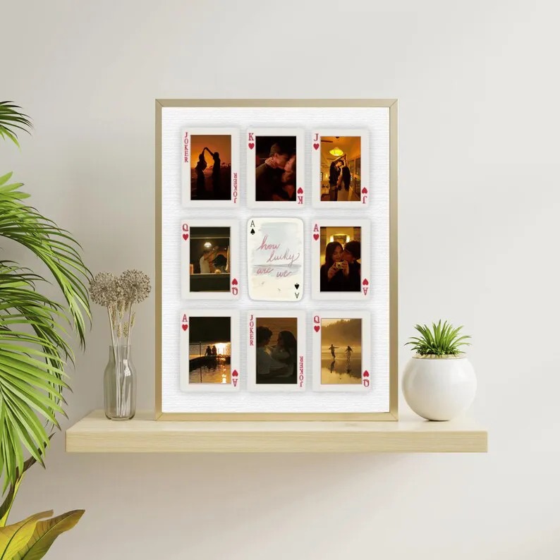 Custom Photo Playing Cards Frame