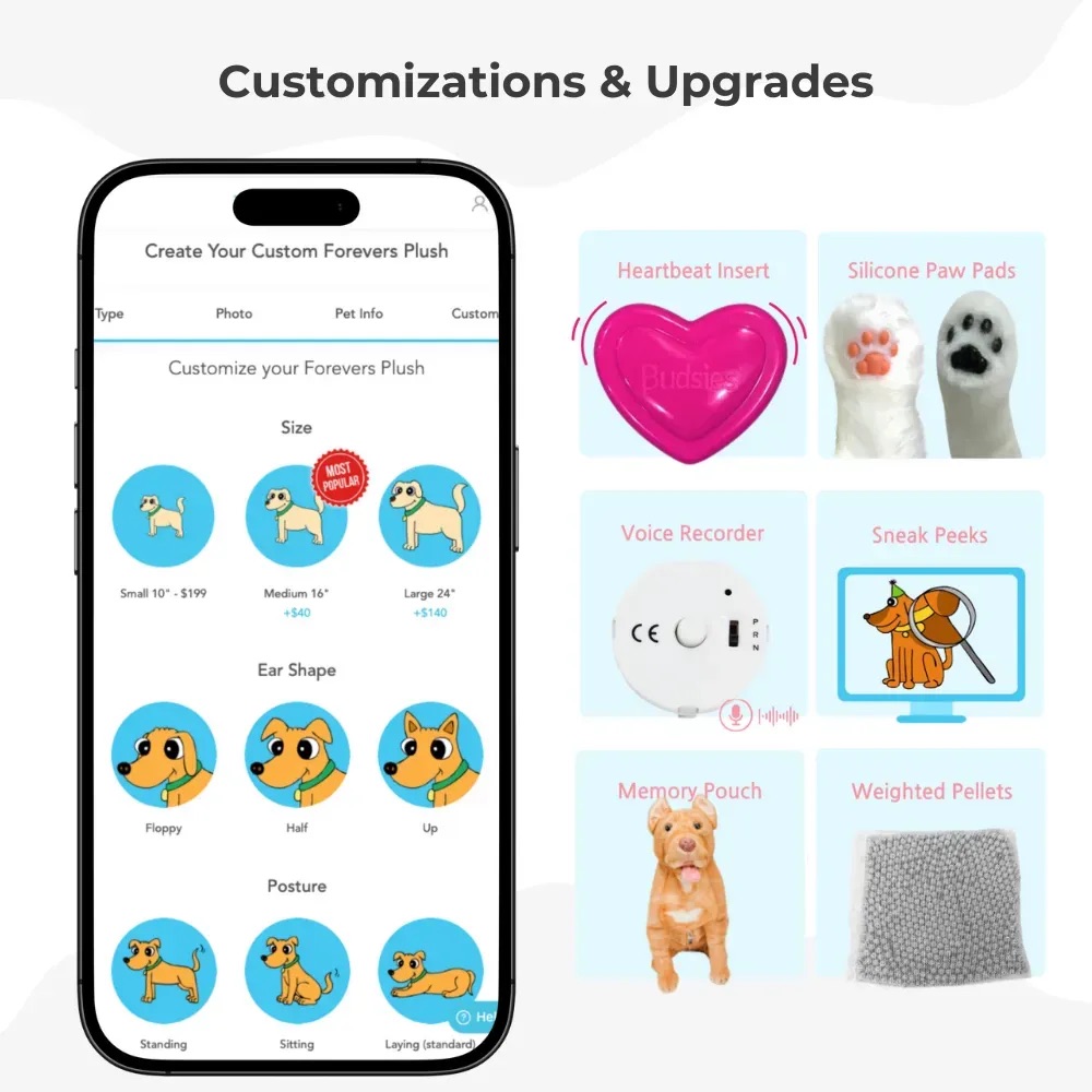 Handmade Custom Stuffed Animals of Your Baby Pet