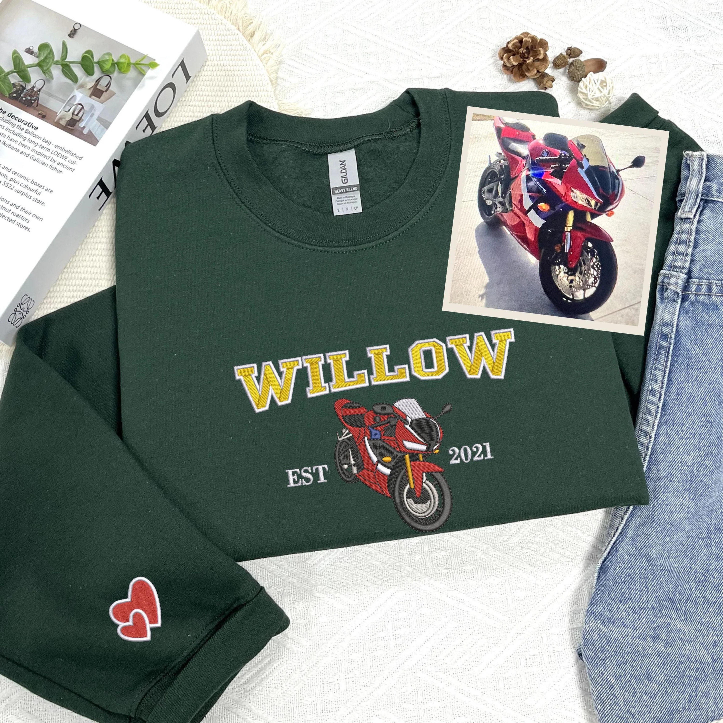 50% OFF🔥Personalized Car Sweatshirt/Hoodie💕Perfect Gift for Car Lover