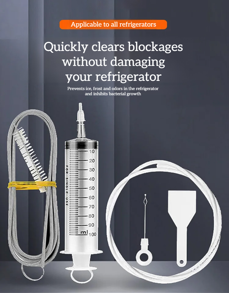 Refrigerator Drain Hose Cleaner 7-piece Set