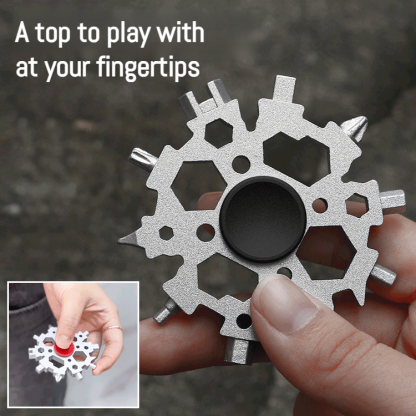 Fingertip Spinner & Snowflake Multi-Tool