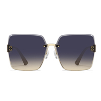 Stylish Rimless Sunglasses