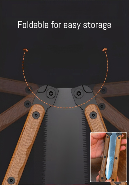 Folding Double-Edged Saw