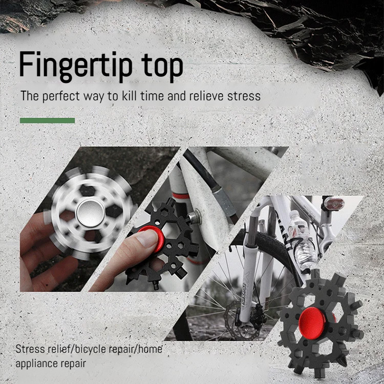Fingertip Spinner & Snowflake Multi-Tool