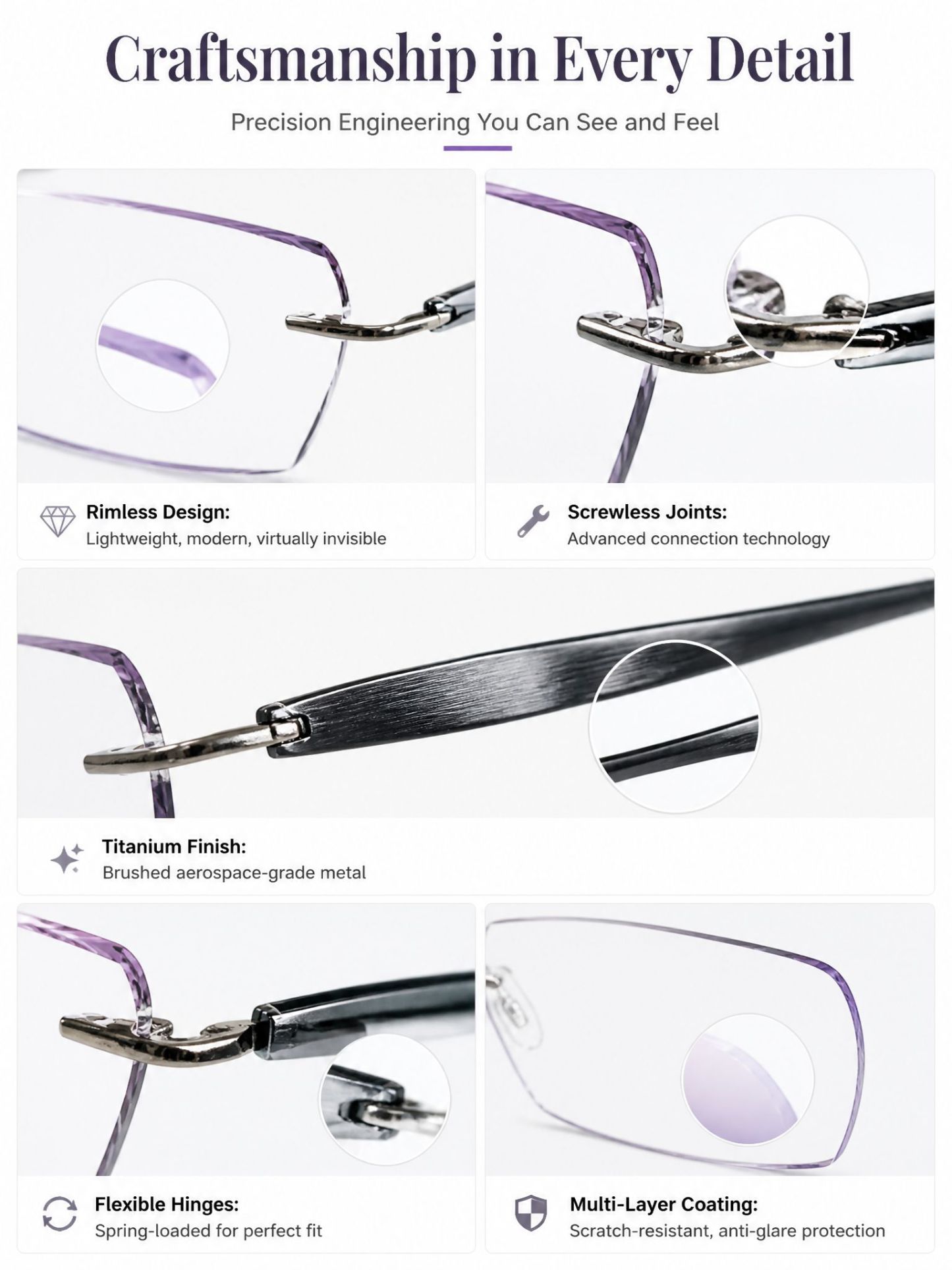 Ditch the extra pairs: Real-time, auto-focus smart glasses that adapt to your vision instantly.