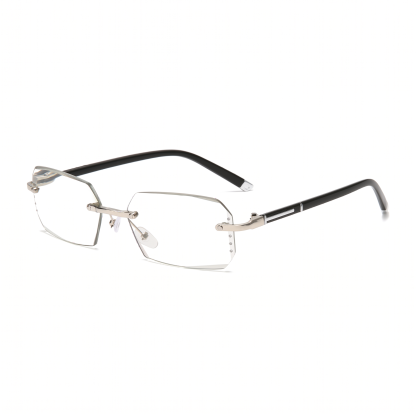 [Designed by an Italian Designer] Frameless Blue Light-Blocking Photochromic Reading Glasses