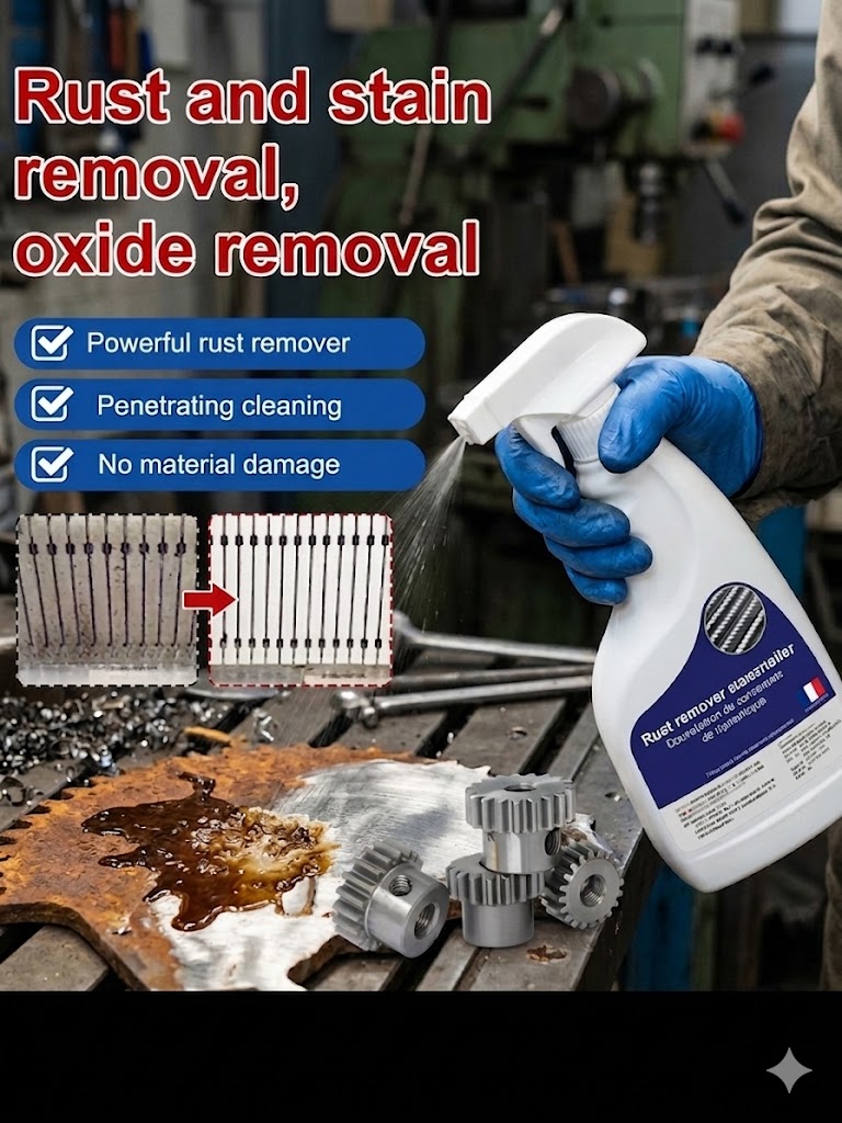 【Quick Rust Removal】Powerful Steel Rust Remover