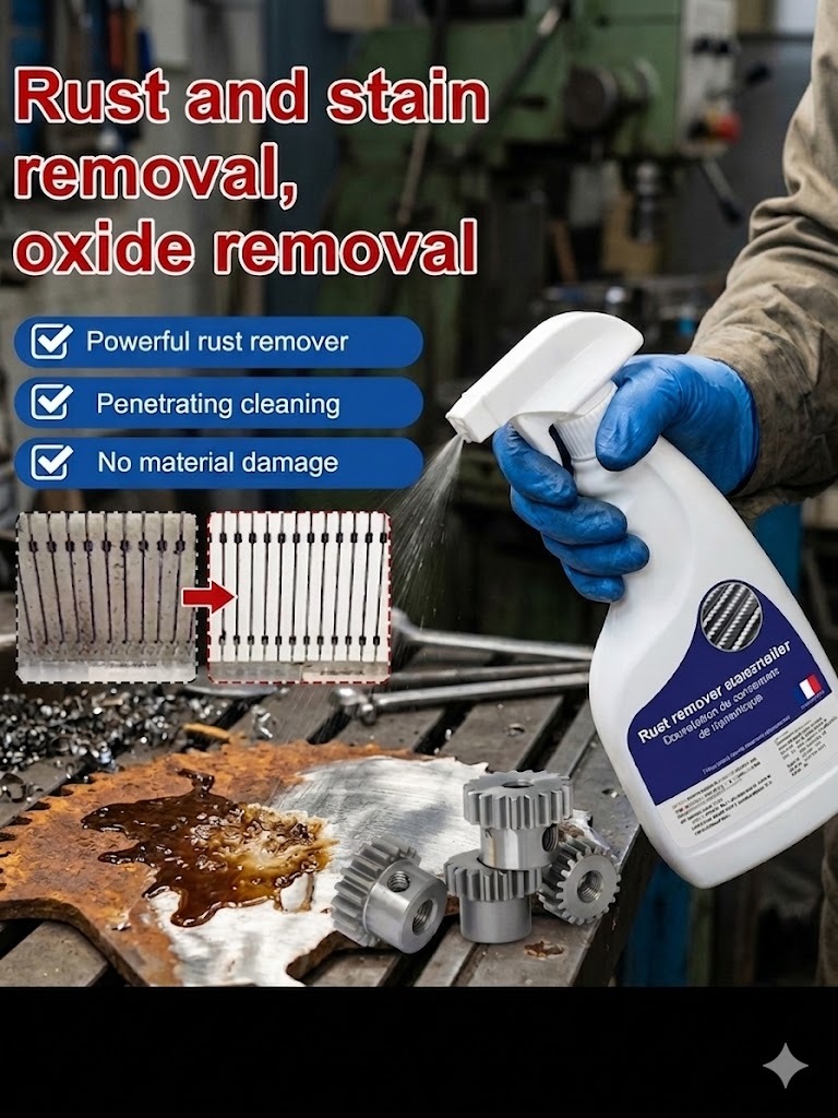 【Quick Rust Removal】Powerful Steel Rust Remover