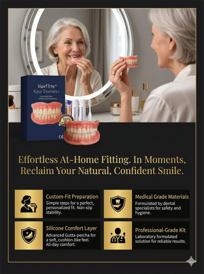 [No. 1 in Oral Care] Premium Custom Full-Mouth Denture Set