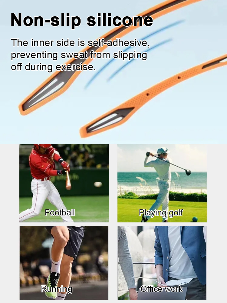 No eye exam needed • Lifetime use • Auto-focus from -10.00D-+10.00D — Multifocal sports glasses