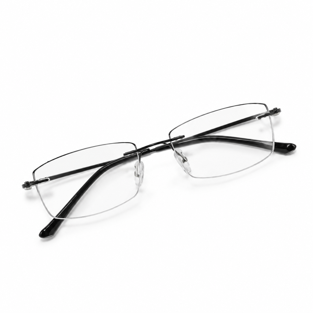 [Ultra-Lightweight and Barely Noticeable] Medical-Grade Pure Titanium Photochromic Reading Glasses