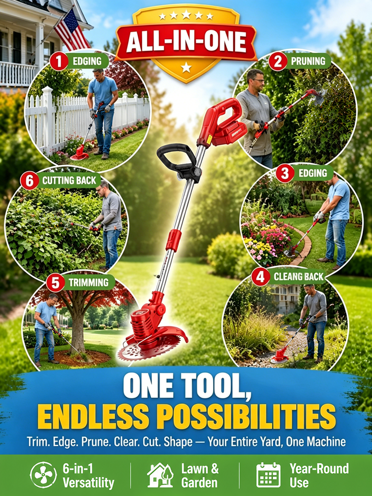 Stop Breaking Your Back: The Unstoppable Cordless Beast That Clears Your Yard on ONE Charge!