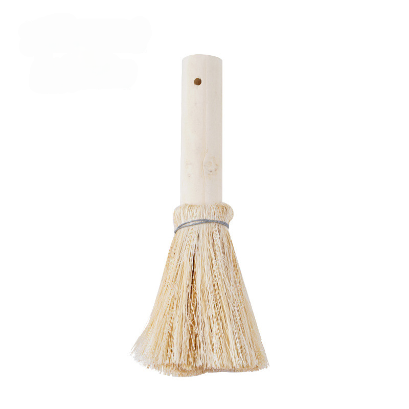 Natürliche Kokosnusspalme Langer Griff Topf Waschbürste