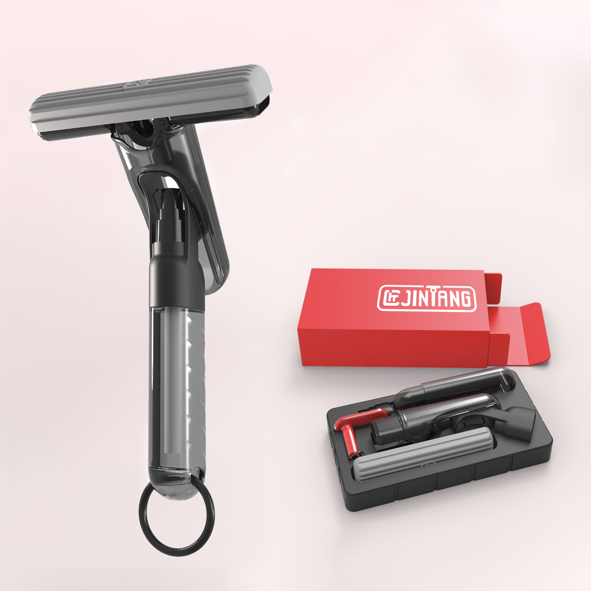 Wasser integriert, kein Waschmopp