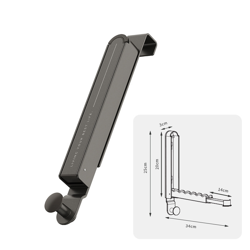 YH- Nicht stanzender faltbarer teleskopischer Kleiderbügel