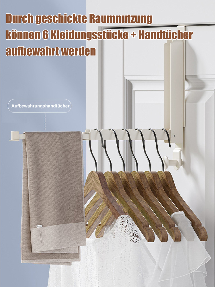 YH- Nicht stanzender faltbarer teleskopischer Kleiderbügel