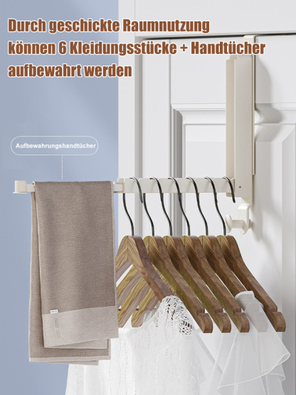 YH- Nicht stanzender faltbarer teleskopischer Kleiderbügel