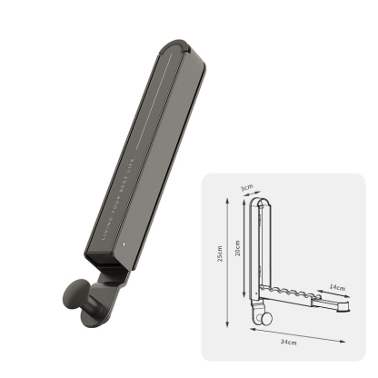 YH- Nicht stanzender faltbarer teleskopischer Kleiderbügel