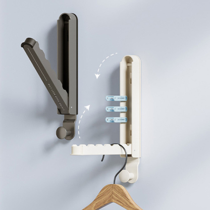 YH- Nicht stanzender faltbarer teleskopischer Kleiderbügel