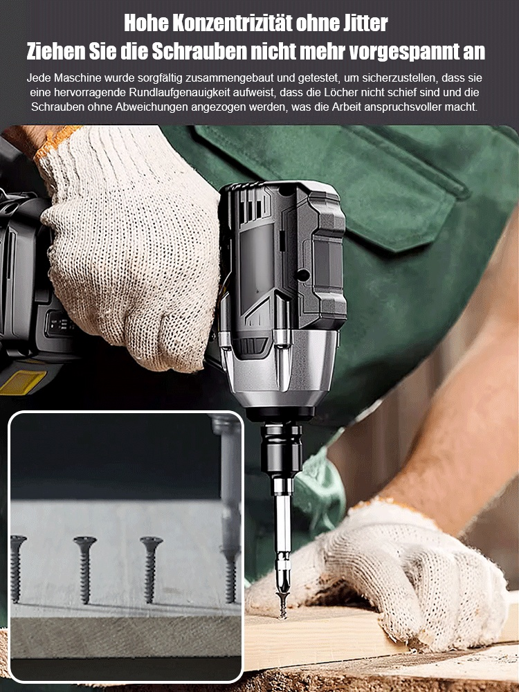 Lithium-Schlagschrauber mit hohem Drehmoment