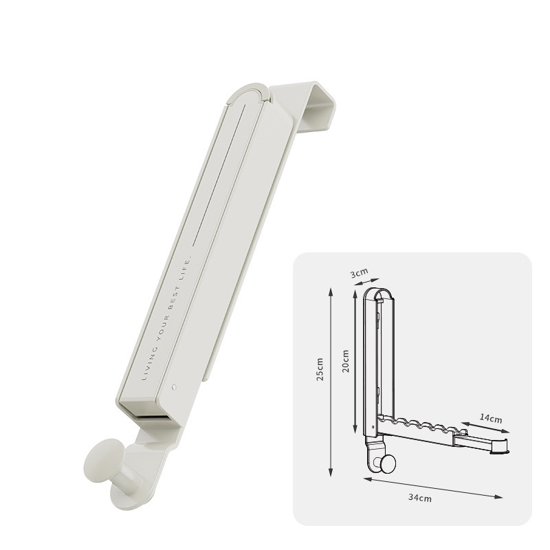 YH- Nicht stanzender faltbarer teleskopischer Kleiderbügel