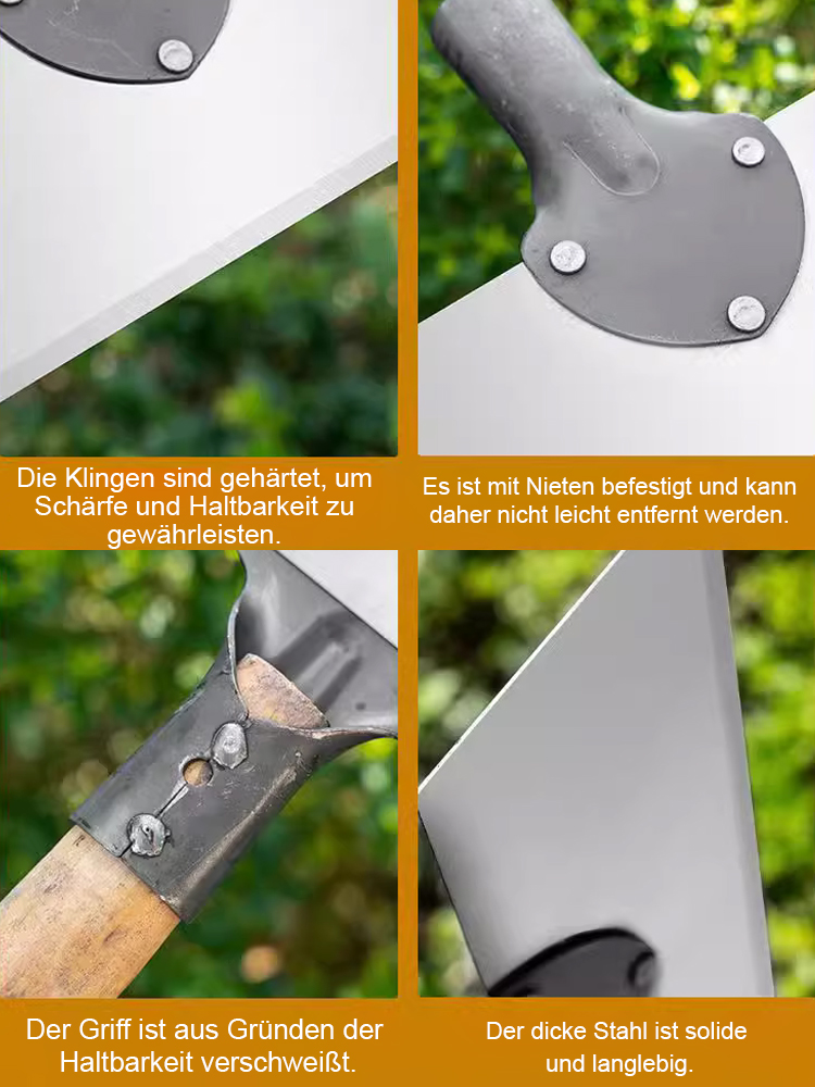 Haushalt Manganstahl Reinigungsschaufel