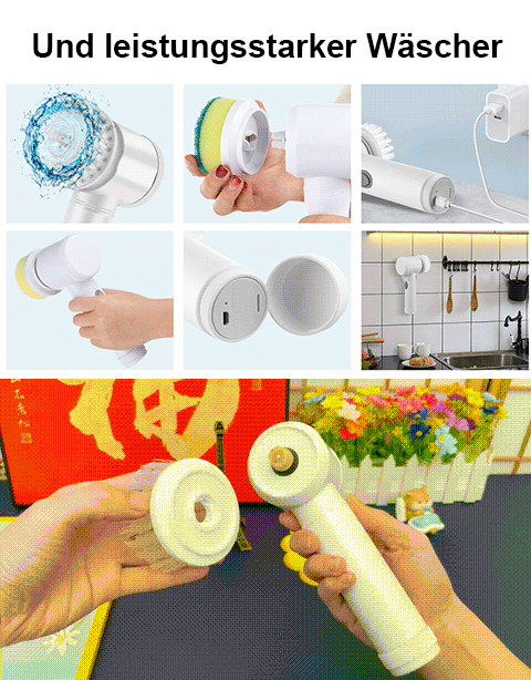 Leichte kabellose motorisierte Bürsten