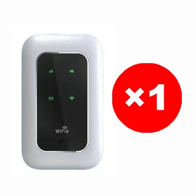 [Power on and use, free for life] All-network portable wifi