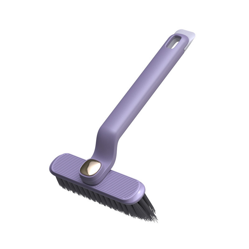 Rotatable crevice brush [with built-in small clip]
