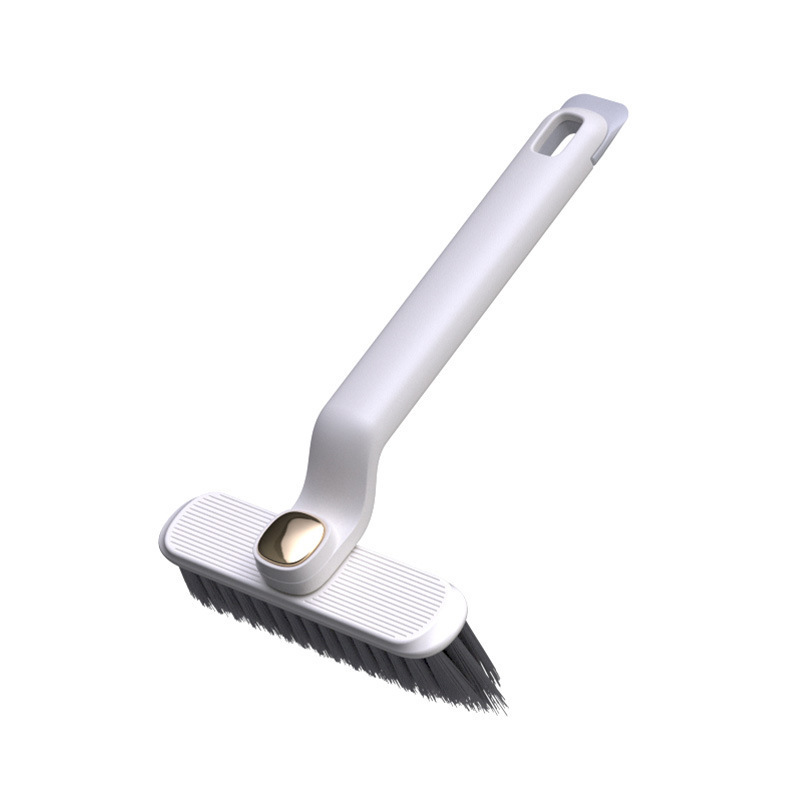 Rotatable crevice brush [with built-in small clip]